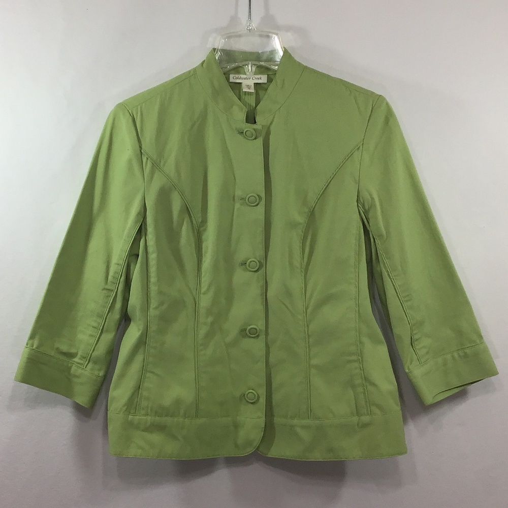 Coldwater Creek Lime Green Jacket